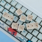 Coral Sea 104+22 PBT Dye-subbed Keycaps Set XDA Profile for MX Switches Mechanical Gaming Keyboard